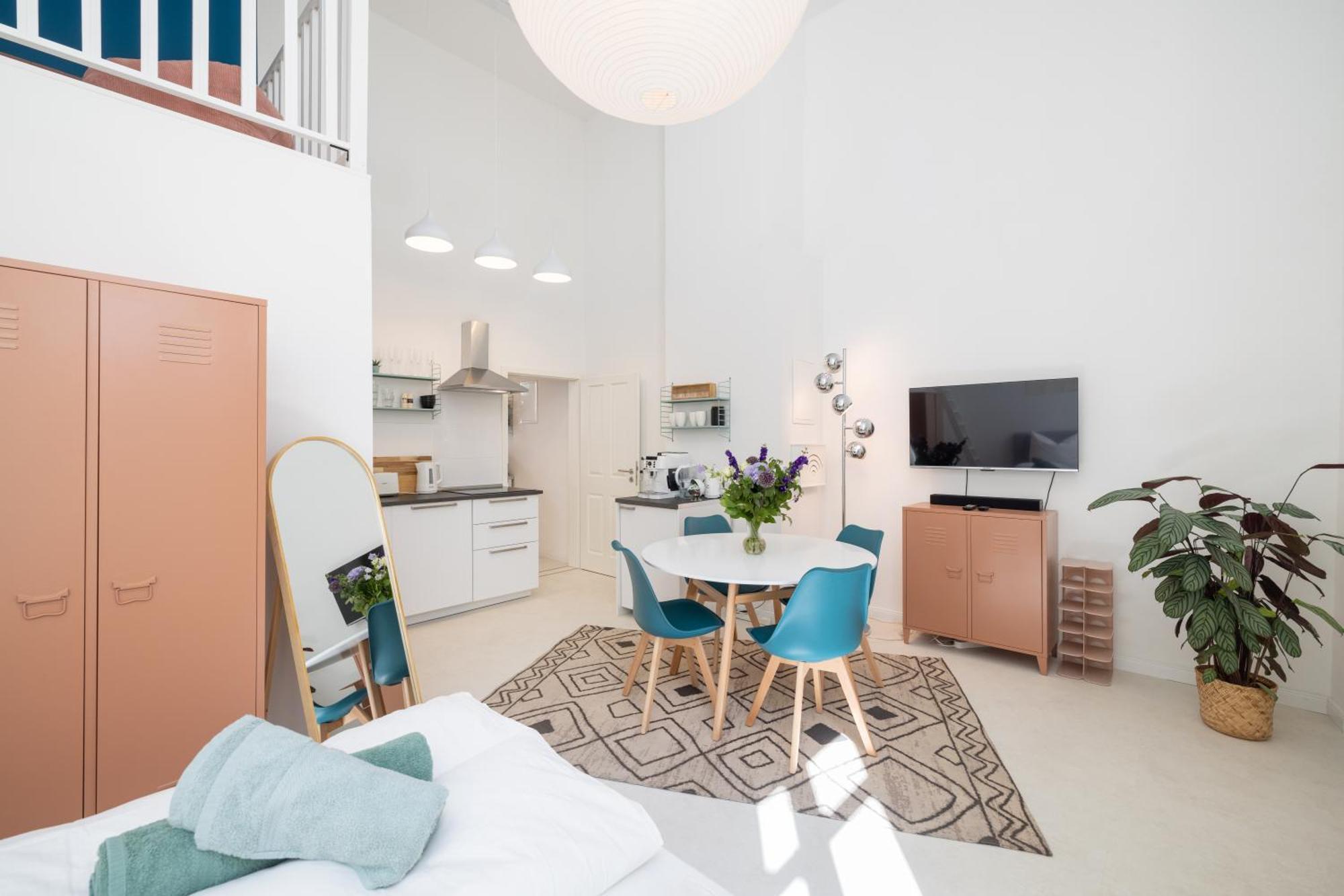 Great 2-Room Loft With 2 Bathrooms And 2 Kitchen Berlim Exterior foto